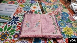 ნაქარგი წიგნი USAID-ს მიერ ორგანიზებული გამოფენაზე გორში