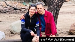 غزاله شارمهد، دختر جمشید شارمهد، زندانی دوتابعیتی محکوم به اعدام در ایران - آرشیو