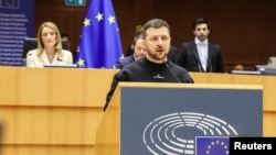 Ukrajinski predsjednik u obraćanju Evropskom parlamentu u Briselu