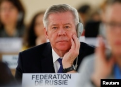 资料照：俄罗斯驻日内瓦联合国大使根纳季∙加蒂洛夫