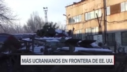 Más ucranianos entran por frontera sur de EE. UU.