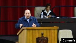 Daniel Ortega en la XXII Cumbre del Alba celebrada en el Palacio de Convenciones de La Habana, Cuba, el 14 de diciembre de 2022. [Foto: Cortesía de la Asamblea Nacional de Cuba vía Twitter]