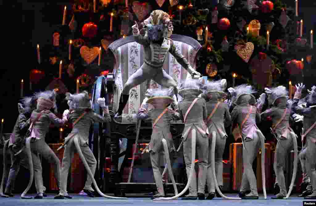 The Royal Ballet perform "The Nutcracker" at The Royal Opera House in London, Dec. 5, 2022.