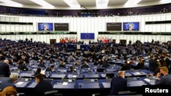 位於法國斯特拉斯堡的歐洲議會大廳。