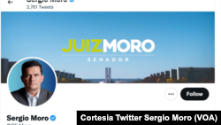 Twitter Sérgio Moro sobre invasão