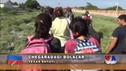 Amerikaning janubiy chegaralarida daydi bolalar ko'p - US Immigration Texas
