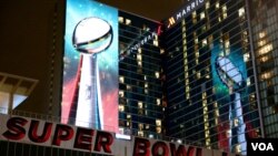 Houston, Texas will be the host of Super Bowl LI, the 51st NFL championship game, on Sunday, February 5th. (B. Allen/VOA)