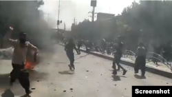 اعتراضات به مرگ مهسا امینی تحت بازداشت پولیس در ایران