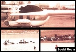 MI-2-ის კატასტროფა კუმისის ტბაზე, 2002 წელი, ჟურნალ "არსენალის" ფოტო