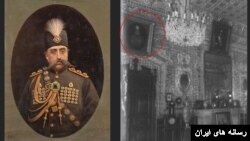 تابلو مظفرالدین شاه قاجار، اثر کمال‌الملک