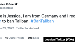 د جسیکا ټویټر