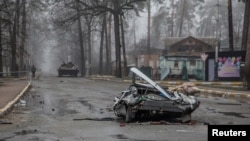 Hali katika eneo la Bucha mji mkuu wa Kyiv nchini Ukraine