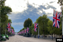 通往白金漢宮的林蔭路