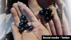 نمونه‌ای از گلوله‌های مورد استفاده از سوی نیروهای امنیتی در ایران- شبکه‌های اجتماعی