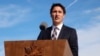 FILE - Canadian Prime Minister Justin Trudeau, pictured speaking in Ottawa, Ontario, on Sept. 5, 2022, said March 9, 2023, that his government would take every measure to protect Canadians from "unacceptable actions by hostile authoritarian regimes."