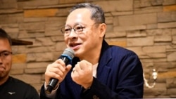 香港大學法律系副教授戴耀廷分析這次區議會選舉選民出現質變。(美國之音 湯惠芸拍攝)