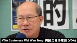 香港中文大學中國研究中心客席教授、時事評論員林和立 (攝影：美國之音湯惠芸)