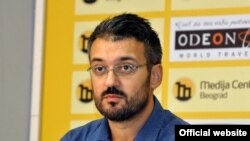 Nemanja Stjepanović, Fond za humanitarno pravo (foto: Medijacentar Beograd)