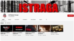 Jutjub nalog ugašenog portala Istraga.rs