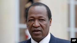 L'ancien président du Burkina Blaise Compaoré, 18 septembre 2012.