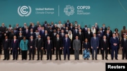 Viongozi wanaoshiriki Kongamano la mazingira la COP29.
