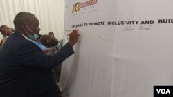 Sello Nare of the National Peace and Reconcilliation Commission.