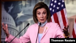 نانسی پلوسی رئیس دموکرات مجلس نمایندگان - آرشیو