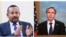Blinken and Abiy collage
