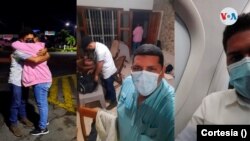 Los hermanos Erasmo y Onell Aragón salieron en septiembre de Nicaragua hacia EE. UU., dos meses antes de las elecciones presidenciales. Foto cortesía.