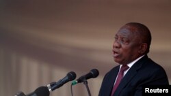 Le président sud-africain Cyril Ramaphosa devrait succéder à l'Egyptien Abdel Fattah al-Sissi à la tête de l'UA dans le cadre de la présidence tournante à Addis Abeba.