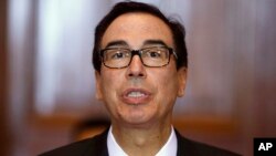 Steve Mnuchin, waziei wa fedha wa Marekani