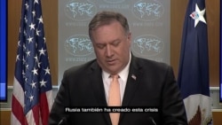 "Rusia ha creado esta crisis", Pompeo sobre Venezuela