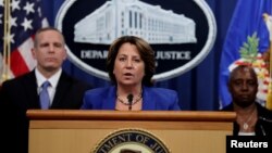 美国司法部副部长莫纳科在新闻发布会上宣布，从殖民管道公司受到勒索软件的攻击中收回价值数百万美元的加密货币。(2021年6月7日)