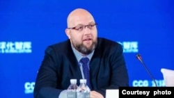 澳洲中國商會前執行長尼克‧科伊爾(Nick Coyle) (照片由本人提供)