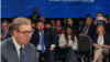 Predsednik Srbije Aleksandar Vučić na Globsec forumu u Bratislavi (Instagram)