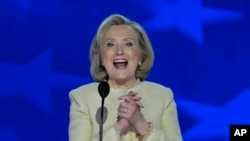 Ex-secretária de Estado Hillary Clinton