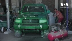 Як волонтери із Запоріжжя передали на фронт більше 10 машин та інше спорядження. Відео