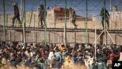 Melilla et Ceuta sont les seules frontières terrestres de l'Union européenne avec le continent africain.