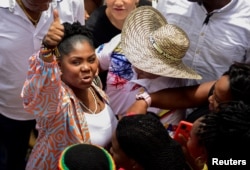 Francia Marquez à Suarez, en Colombie, le 19 juin 2022.