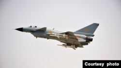 中國解放軍殲-10戰機。 （照片來源：台灣國防部網站）