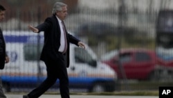 El gobierno argentino se manifestó dispuesto a conceder la ciudadanía a todos los opositores nicaragüenses a los que el gobierno de Daniel Ortega despojó la nacionalidad, entre ellos al exvicepresidente Sergio Ramírez. (AP Photo/Natacha Pisarenko)