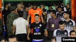 گرامی‌داشت یاد سحر خدایاری، دختر آبی، توسط وریا غفوری