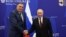 Dodik i Putin se susreli tokom ekonomskog foruma u Sankt Peterburgu. (Fotografija preuzeta sa Twitter naloga Milorada Dodika)