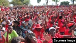 FILE: MDC supporters at a rally addressed by Morgan Tsvangirai. (Photo: MDC Facebook Page)