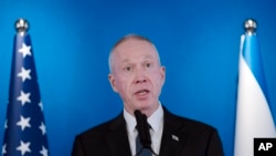 یوآف گالانت، وزیر دفاع اسرائیل. 