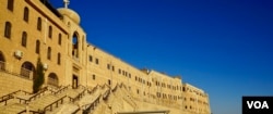 The 4th century monastery of St. Matthew, Iraq, Nov. 2, 2016. (J. Dettmer/VOA)