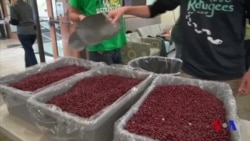 Talabalarning qochoqlarga yordami