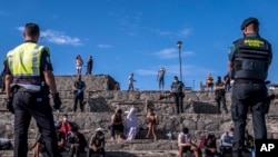 Wahamiaji kutoka Afrika wakiwa kwenye visiwa vya Canary Uhispania