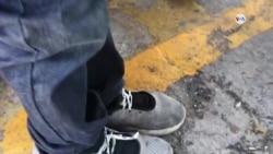 Venezolana espera por asilo en México