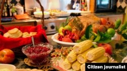 Святковий стіл на День подяки